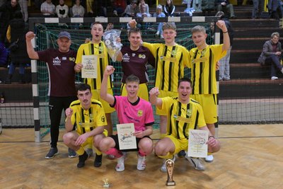In der A-Jugend triumphierte der Gastgeber: das Siegerteam des FC Concordia Schneeberg.
