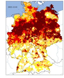 Dürremonitor Dezember 2022