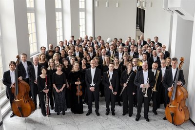 Musiker der Robert-Schumann-Philharmonie spielen zwei Konzerte in der Chemnitzer Stadthalle.
