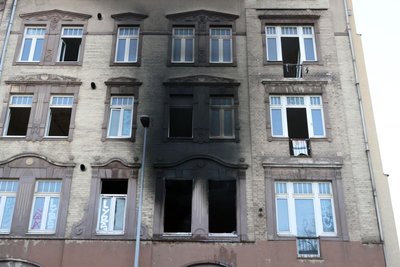 Der Brand brach im ersten Obergeschoss aus.