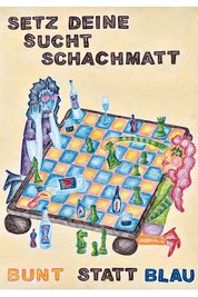 Anne Kurze vom Erlwein-Gymnasium aus Dresden belegte den 2. Platz bei „bunt statt blau“.