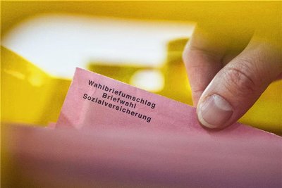 Die Wahlunterlagen landen jetzt im Briefkasten. 