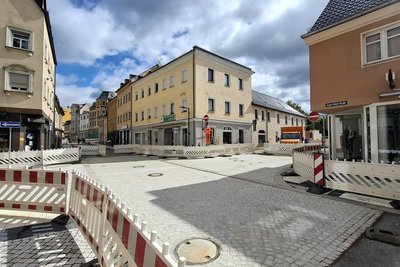 Die Kreuzung August-Bebel-Straße/Brühl in Werdau ist ab sofort wieder offen.