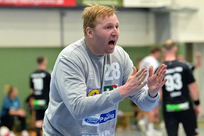Vor allem im zweiten Durchgang brachte HSV-Schlussmann Albert Baumgarten die Schützen des EHV-Juniorteams zum Verzweifeln.