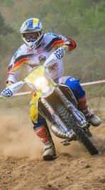 Jens Pester hat bei den Internationalen Six Days in Frankreich nicht nur Staub, sondern auch das Teilnehmerfeld aufgewirbelt.