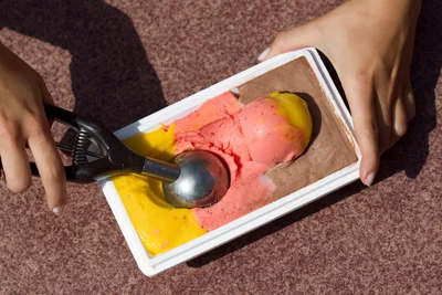 Eis essen oder Steuererklärung machen?