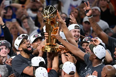 Die New York Knicks sind NBA-Chamion.