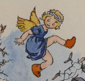 Dieser Engel "Firliputzli" diente Georg Beyer einst als Inspiration.