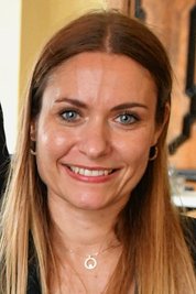 Madeleine Volland belegte mit ihrem Konzept eines medizinischen Kosmetiksalons den zweiten Platz.