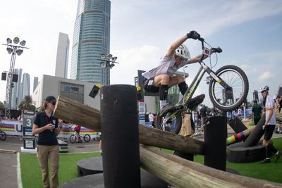 Ben Roder, hier bei der WM im vergangenen Dezember in Dubai, gehört bei seinem Heimrennen zu den Favoriten.