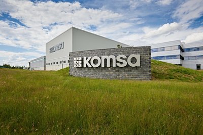Der Komsa-Standort in Hartmannsdorf bei Chemnitz.
