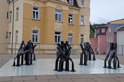"42 Tage" von Bettina Poustcchi in Schwarzenberg.