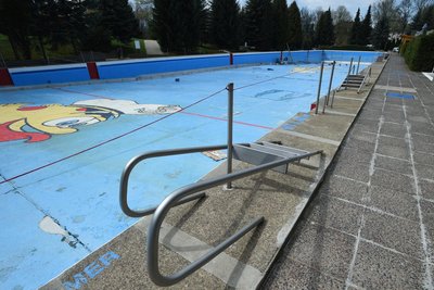 Aus dem alten 100-Meter-Becken (hier im Jahr 2016) sind zwei Becken geworden.