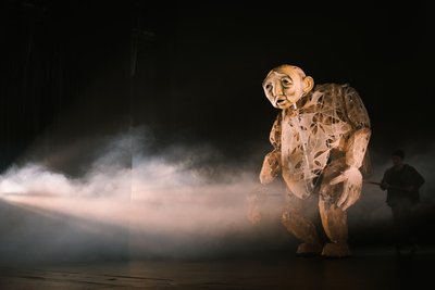 Szene aus dem Stück „Stream of Memory“. Das indonesische Kollektiv Papermoon Puppet Theatre wird beim Festival „Theater der Welt“ mit diesem Stück in Chemnitz vertreten sein.