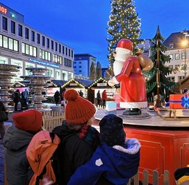 Besuchermagnet Chemnitzer Weihnachtsmarkt. 