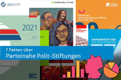 Die parteinahen, politischen Stiftungen in Deutschland, die Steuergeld für ihre Arbeit erhalten, legen in freiwilligen Jahresberichten über die Mittelverwendung Rechenschaft ab. Kritiker bemängeln die mangelnde Transparenz dieser Berichte.