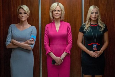 Über das Thema Sexismus sprachen die Gäste in der Sternwarte Rodewisch, nachdem sie sich den hochkarätig mit Nicole Kidman (Mitte), Charlize Theron (links) und Margot Robbie besetzten Film "Bombshell" angeschaut haben.
