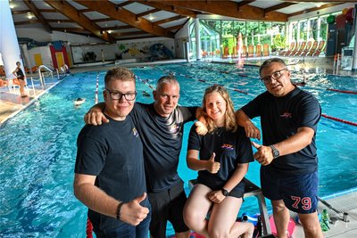 Die Mitglieder des Limbacher Schwimmsport- und Tauchvereins bieten am Sonntag Schnupperkurse im Tauchen an.