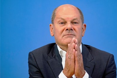 Wortkarg war er beim Thema "Cum-ex"-Affäre. 