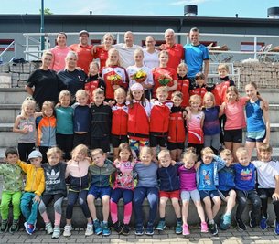 Kurz vor den Ferien kamen die Kinder der Stollberger Trainingsgruppe des LV 90 noch einmal zusammen und tauschten sich über die Saison aus. Nun gibt es erst einmal eine Trainingspause. 