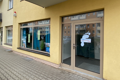 Neue Podologie-Praxis im Neubaugebiet in Mittweida ist barrierefrei. 