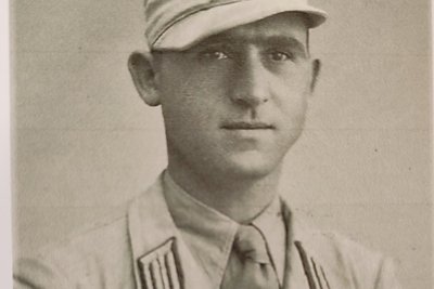 Pfarrer Johannes Werner in seiner Wehrmachtsuniform.