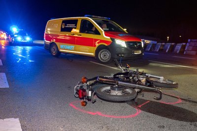 Zu einem Unfall zwischen einem Pkw und einem Moped kam es in Rossau. Foto: Dietmar Thomas/EHL Media