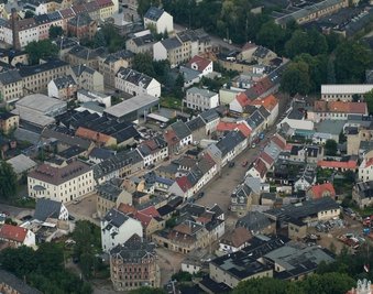 
              <p class="artikelinhalt">Blick auf das Fördergebiet "Soziale Stadt".</p>
            