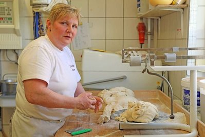 Bäckermeisterin Astrid Wesser.