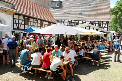 Bei bestem Wetter werden am Pfingstmontag an der Gräfenmühle Hunderte Besucher erwartet.