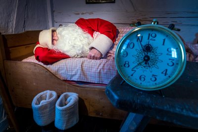 In Seiffen wird am Samstag der Weihnachtsmann geweckt.