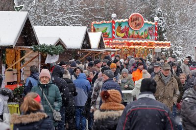 Winterzauber beim Pyramidenfest: Das wird dieses Jahr wohl nicht klappen.