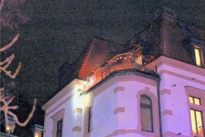 Zu einem Balkonbrand an der Leipziger Straße ist es am Mittwochabend gekommen.