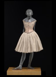 Edgar Degas, Kleine vierzehnjährige Tänzerin, um 1880, ist in alter, neuer Schönheit ab 8. August wieder in Dresden zu sehen.