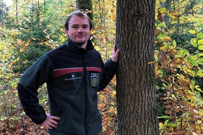 Eric Melde ist der neue Revierförster in Rossau.