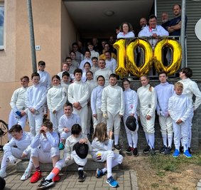 Kleine Abteilung mit großer Geschichte: Die Fechter der TSG Oederan können in diesem Jahr auf eine 100-jährige Geschichte zurückblicken. 