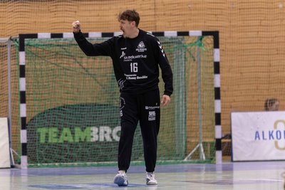 Bärenstarker Rückhalt: Benjamin Fernandez Urrutia war am Sonnabend mit 16 Paraden einer der Matchwinner bei der HSG.