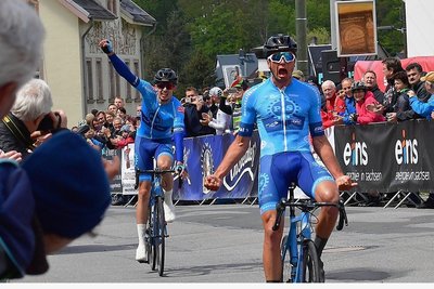 John Mandrysch vom Team P&S-Metalltechnik konnte die letzte Auflage der Erzgebirgsrundfahrt vor zwei Jahren gewinnen.