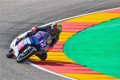Marco Bezzecchi zeigte in Spanien eine grandiose Aufholjagd und bleibt an WM-Spitzenreiter Jorge Martin dran.