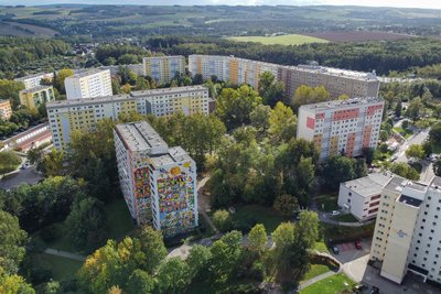 Die Chemnitzer Plattenbauten bieten noch viel Potenzial für Fotovoltaik-Anlagen.