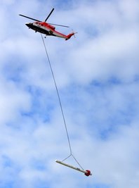 300 Kilogramm schwer ist die Spezialsonde, die bei der Erzerkundung in Geyer im Mai zum Einsatz kommt.