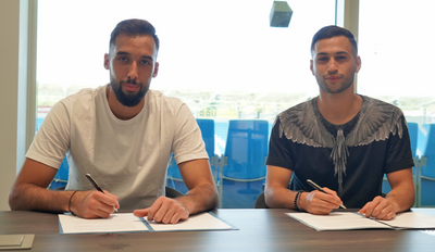 Die neuen Spieler Isa Dogan (links) und Okan Kurt (rechts).