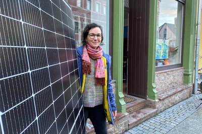 Umweltingenieurin Kristina Wittig kandidiert für die Grünen im Wahlkreis 20.