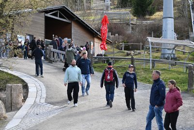 In Wurzelrudis Erlebniswelt hatten Besucher über Ostern Sommer- und Wintererlebnisse.