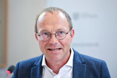 Umweltminister Wolfram Günther ist für den Wahlkreis 19 zur Landtagswahl aufgestellt.