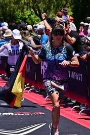 Trotz großer Widrigkeiten auf der Radstrecke hielt Sandra Klöcker bei der WM in Neuseeland zum Ziel durch.