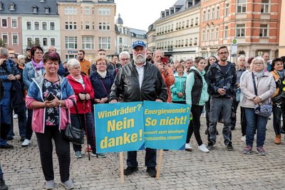 Ein Thema war die aktuelle Energiepolitik, die auf Kritik stößt.