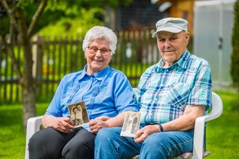 70 Jahre verheiratet: Christa und Lothar Geyer in Zschorlau feiern seltenes Hochzeitsjubiläum - Christa und Lothar Geyer aus Zschorlau feiern Gnadenhochzeit.