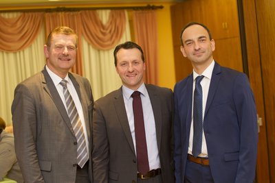 Frank Heidan, Jörg Schmidt und Lennart Schorch. (von links)
