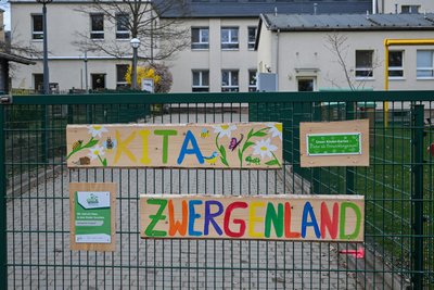 Die Kita „Zwergenland“ in Oberlichtenau ist die größte Einrichtung.